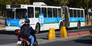 Las imágenes del hecho que terminó con dos autos dañados. (Archivo/Nicolás Bravo)