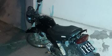 Moto recuperada en O'Higgins al 800