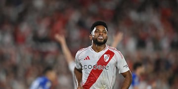 El colombiano Miguel Borja fue denunciado. Foto: River Plate.