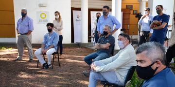 Así fue el recorrido del ministro Javier Rodriguez en Rauch