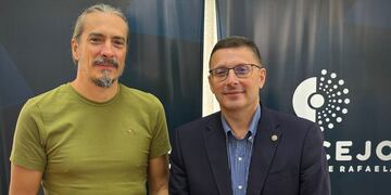 Los concejales Martín Racca (PJ) y Lisandro Mársico (Unidos - PDP)