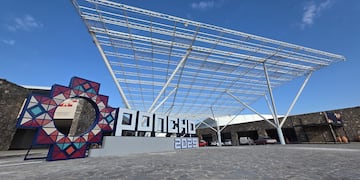 La cruz andina marcará cada rincón del predio como símbolo de identidad, encuentro y tradición viva.