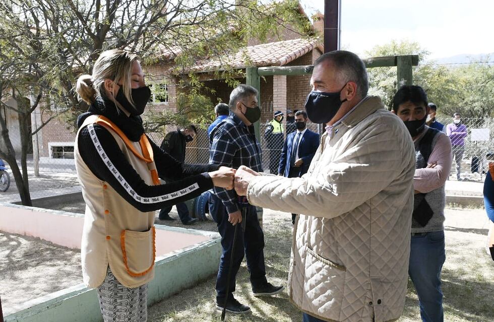 El vicegobernador Osvaldo Jaldo recorrió los valles tucumanos