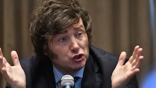 Javier Milei aseguró que el acuerdo con el FMI le parece "light" si se lo compara con el ajuste que habría que hacer. Foto: Tomás Fragueiro / LaVoz.