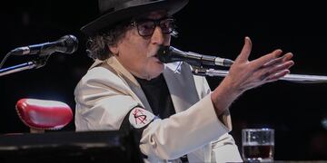 Charly García sufrió una quemadura en su pierna y está hospitalizado