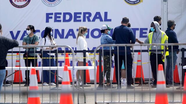 Vacunación contra el Covid-19 en EEUU.