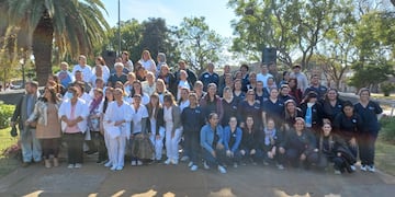 Reconocimiento a las enfermeras y enfermeros del Hospital "Dr. Jaime Ferré" de Rafaela
