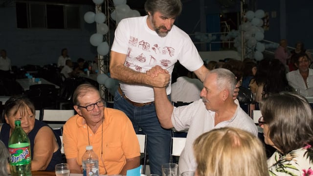 Angel Giano despidió el año en Concordia.