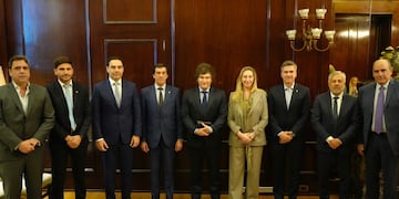 MIlei recibió a gobernadores