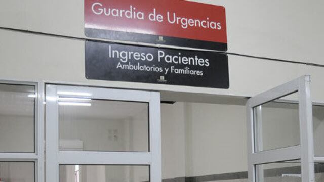 El fallecido ingresó el lunes a la guardia del Hospital San Martín.