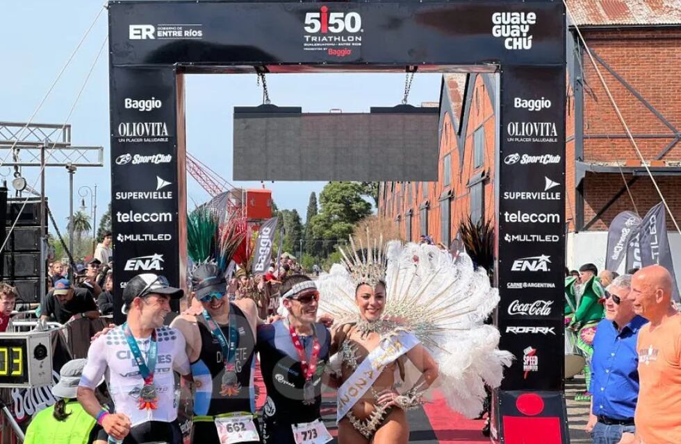 Con más de 1200 atletas arranca la 2da edición del IRONMAN 5i50 en Gualeguaychú