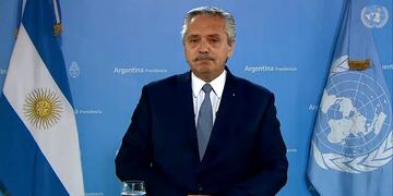 Alberto Fernández dio una exposición en la Cumbre de las Naciones Unidas sobre Sistemas Alimentarios.