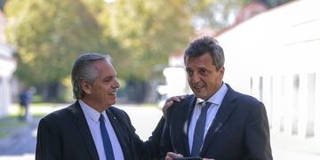 Alberto Fernández y Sergio Massa