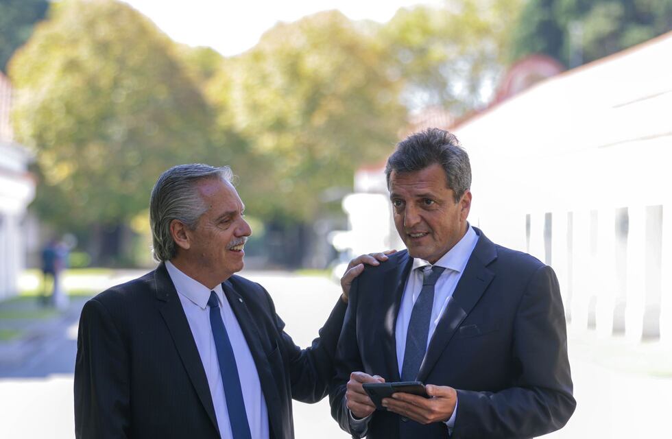 Entre rumores de renuncia y una subida del dólar, Alberto Fernández se reunió con Sergio Massa