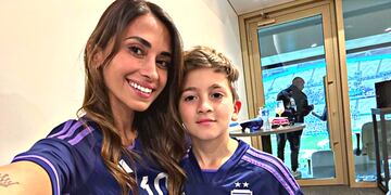 El hijo más grande Lionel Messi escribió para los muchachos de la Selección.