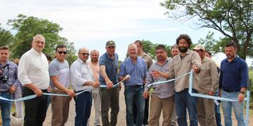 Quedaron inaugurados nuevos Caminos de la Ruralidad en el departamento Castellanos.