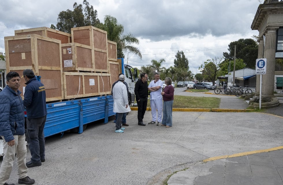 El Hospital Pirovano de Tres Arroyos recibió el nuevo Tomógrafo adquirido por la Municipalidad