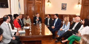 La reunión se enfocó en potenciar el sector tecnológico.