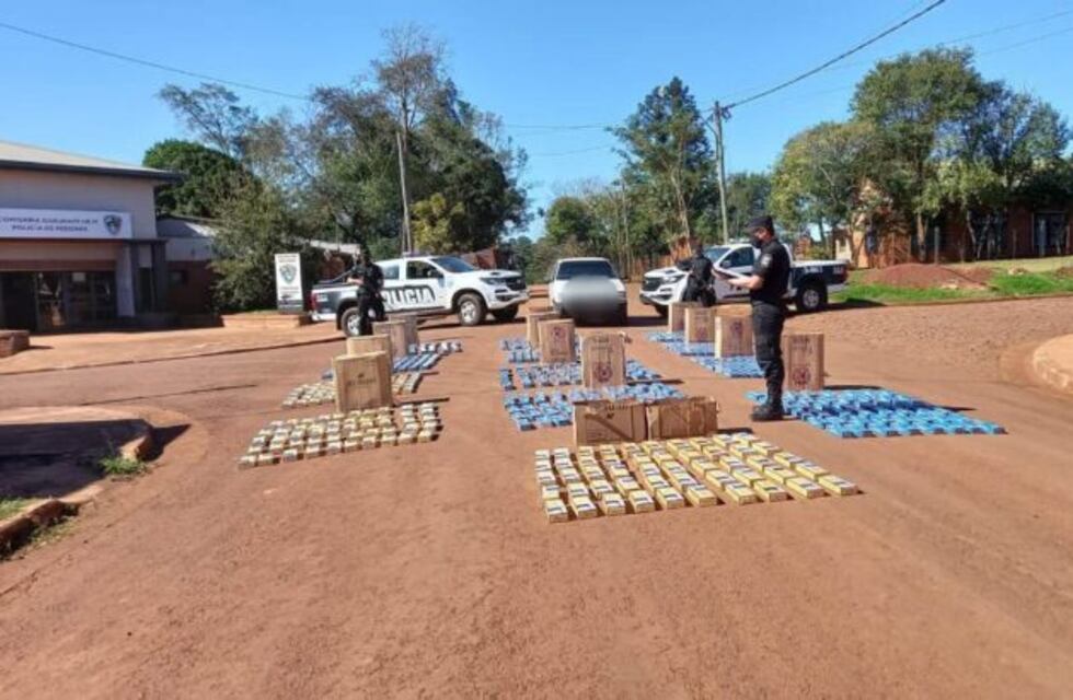 Contrabando de cigarrillos ilegales en Garuhapé