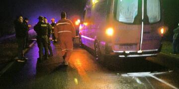 ACCIDENTE FATAL EN EL ACCESO OESTE DE SANTIAGO TEMPLE.