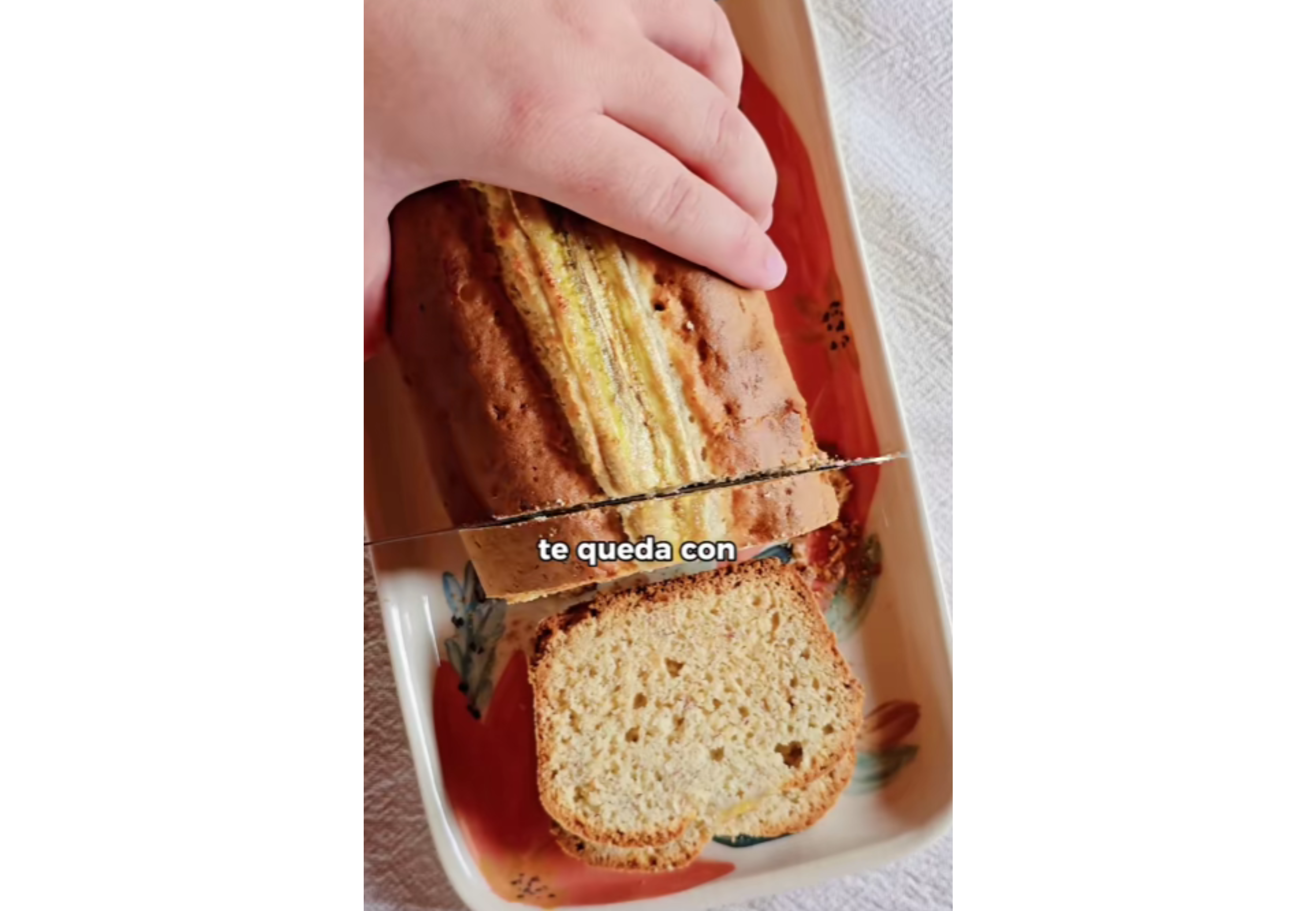 Este budín es muy fácil de hacer.