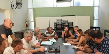 Reunión con vecinos de la zona "de las quintas"