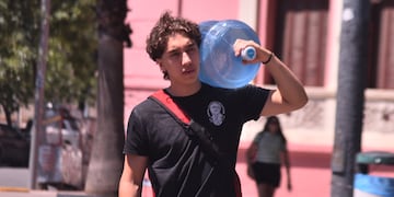 Jornada de intenso calor en Córdoba.