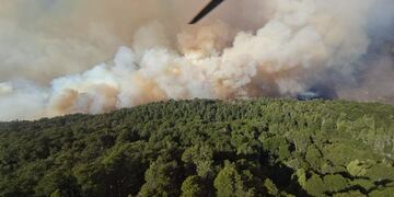 Incendios en el Parque Nacional Nahuel Huapi / Foto sitio del Parque Nacional