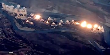 Video: Estados Unidos lanzó 36 toneladas de bombas en una isla ocupada por el ISIS\u002E