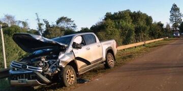 Una joven falleció en un accidente sobre la ruta Costera 2 en El Soberbio