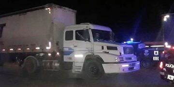 El chofer de la empresa Logística Internacional fue detenido en la ruta nacional 40, a la altura de Agrelo\u002E