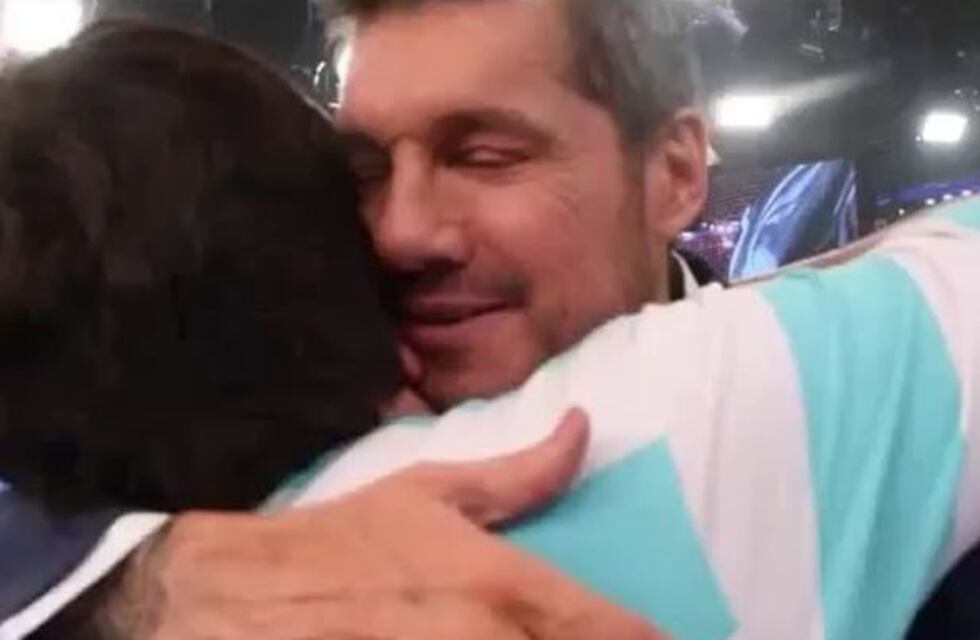 Detrás de cámara: Marcelo Tinelli, emocionado al conocer a un joven ciego