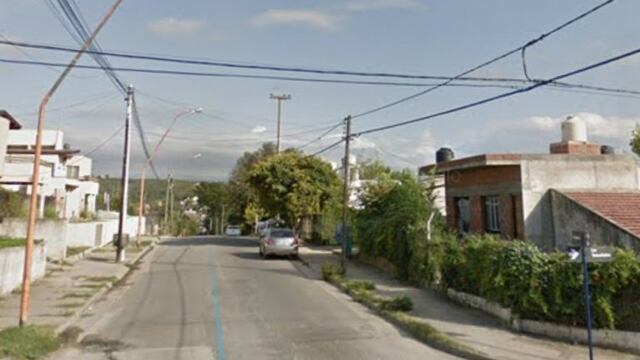 Calle Los Gigantes en Villa Carlos Paz: (Foto: Google Maps)\u002E