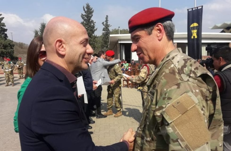 Carlos Paz: se festejó el aniversario de Armas de Ingeniería y el Intendente fue reconocido