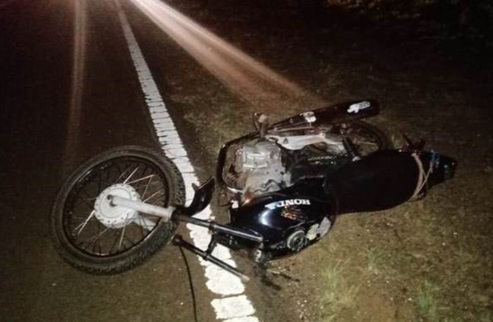 San Antonio: un motociclista falleció tras impactar con un animal vacuno