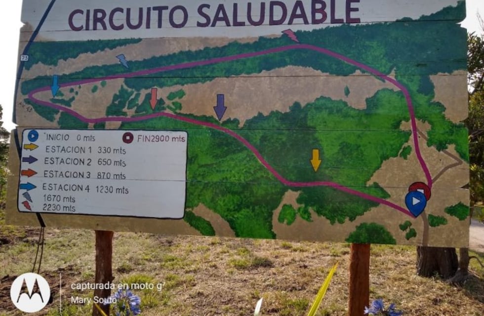 Se inauguró un nuevo Circuito Saludable en el Vivero de Claromecó