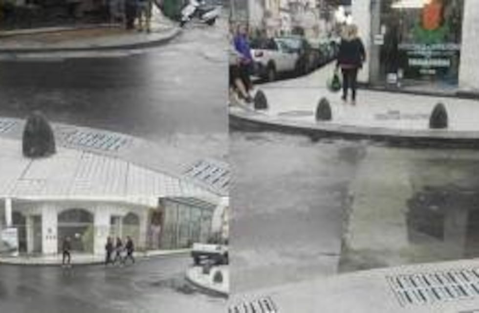 Polémica en el microcentro por obras no inclusivas: sin rampas y con accesos limitados