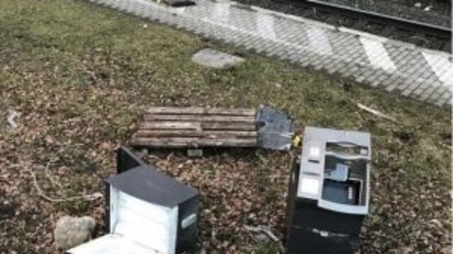 Descarrilu00f3 tren por cajero en Alemania