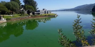 El estado del lago este miércoles 4 de marzo\u002E (Foto\u002E : Municipal)\u002E