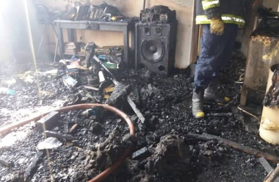 Bahía Blanca: incendio de vivienda en el barrio San Agustín