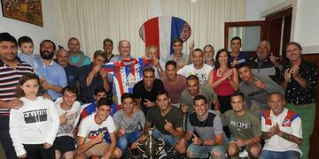 Uset recibió al plantel de Rosario