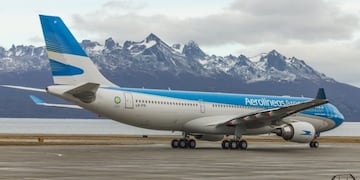 Aerolíneas Argentinas en Ushuaia