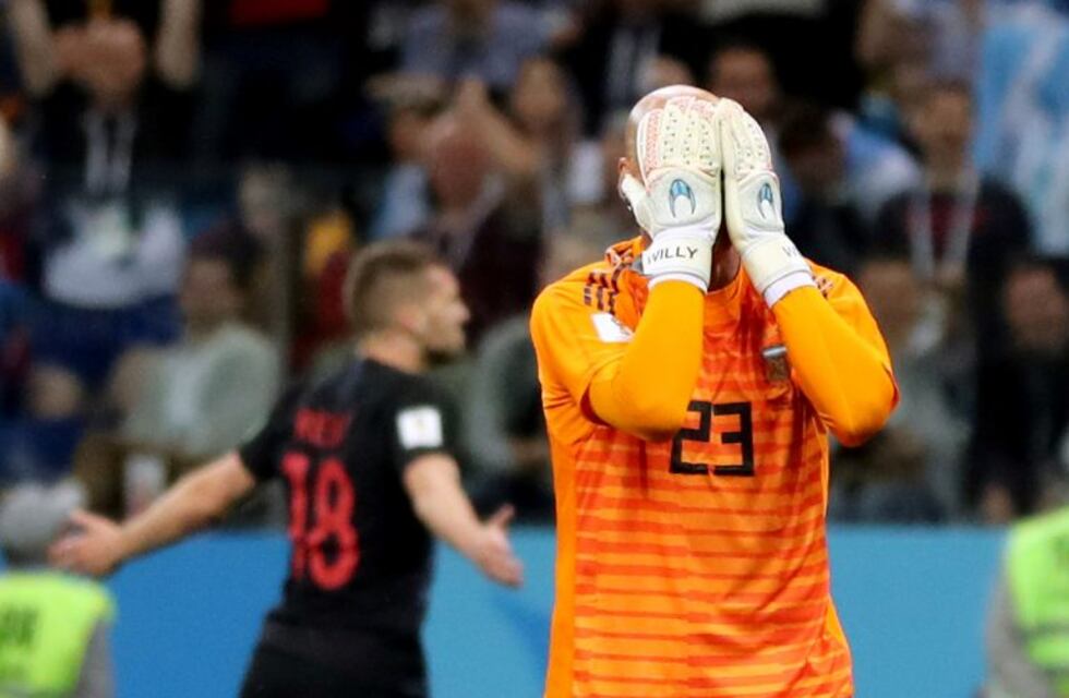 Willy Caballero: "Mi error ante Croacia fue el inicio de una catástrofe"