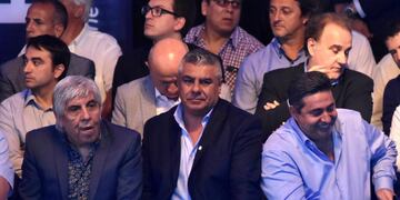 DYN46, BUENOS AIRES 29/03/17, ASAMBLEA DE AFA DONDE SERA NOMBRADO COMO PRESIDENTE, CLAUDIO CHIQUI TAPIA.FOTO:DYN/EZEQUIEL PONTORIERO.