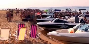 Prohíben desembarcar en la Isla del Medio