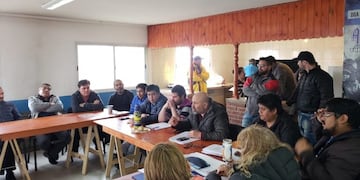 ATE Tolhuin reunión provincial Tolhuin, Tierra del Fuego