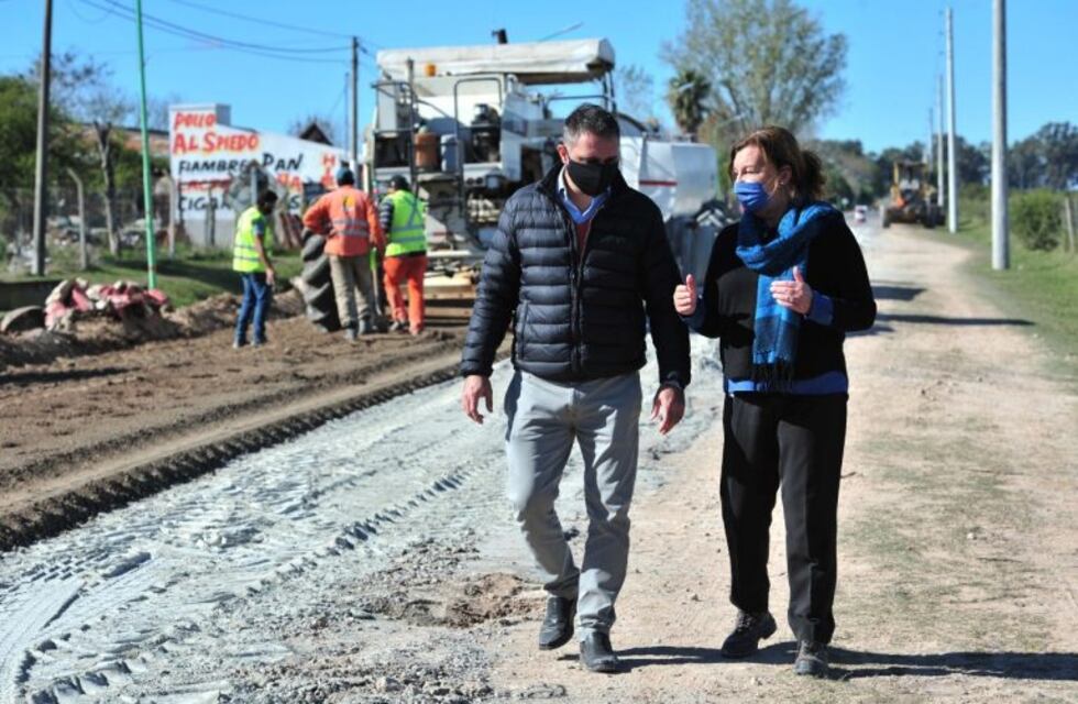 La titular de Vialidad Provincial visitó Pueblo General Belgrano