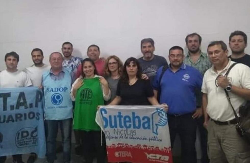 En contra de los despidos y para repudiar al FMI, el acuerdo de la nueva Mesa Sindical