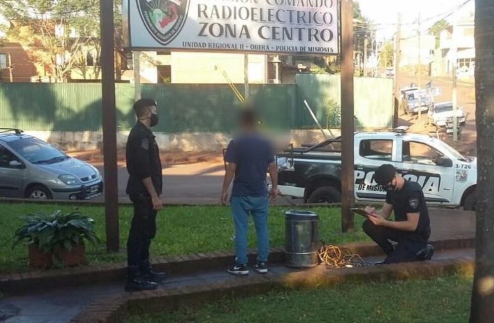 Recuperan elementos robados y detienen a un menor de edad