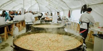 Paella en Ushuaia